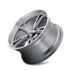 18x9.5 RIDLER 606 5x4.75 Offset (0) Center Bore (83.82) Style #606 | 606 - 8961G - Black Patch Performance - RIDL6068961G