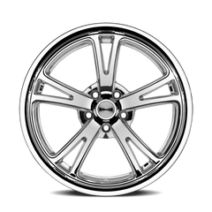 18x9.5 RIDLER 606 5x5 Offset (0) Center Bore (83.82) Style #606 | 606 - 8973C - Black Patch Performance - RIDL6068973C
