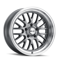 20x8.5 RIDLER 607 5x4.75 Offset (0) Center Bore (83.82) Style #607 | 607 - 2861G - Black Patch Performance - RIDL6072861G
