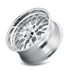 20x8.5 RIDLER 607 5x4.5 Offset (0) Center Bore (83.82) Style #607 | 607 - 2865P - Black Patch Performance - RIDL6072865P