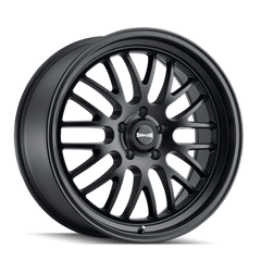 18x9.5 RIDLER 607 5x5 Offset (6) Center Bore (83.82) Style #607 | 607 - 8973MB - Black Patch Performance - RIDL6078973MB