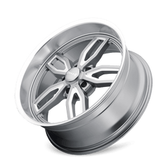 20x10 RIDLER 608 5x4.5 Offset (0) Center Bore (72.62) Style #608 | 608 - 2165G - Black Patch Performance - RIDL6082165G