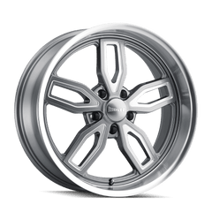 20x10 RIDLER 608 5x4.5 Offset (0) Center Bore (72.62) Style #608 | 608 - 2165G - Black Patch Performance - RIDL6082165G