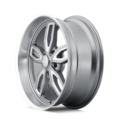 20x8.5 RIDLER 608 5x4.5 Offset (0) Center Bore (72.62) Style #608 | 608 - 2865G - Black Patch Performance - RIDL6082865G