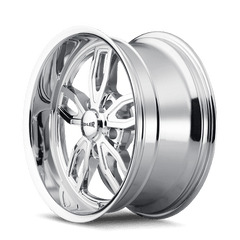 18x9 RIDLER 608 5x4.5 Offset (0) Center Bore (72.62) Style #608 | 608 - 8965C - Black Patch Performance - RIDL6088965C