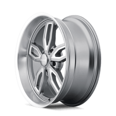 18x9 RIDLER 608 5x4.5 Offset (0) Center Bore (72.62) Style #608 | 608 - 8965G - Black Patch Performance - RIDL6088965G