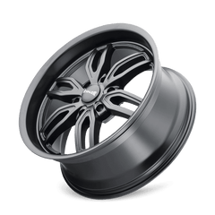 20x9 RIDLER 609 6x5.5 Offset (18) Center Bore (106.1) Style #609 | 609 - 2983MB18 - Black Patch Performance - RIDL6092983MB18