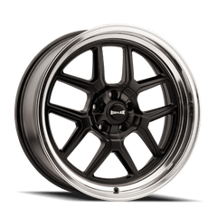 20x10 RIDLER 610 5x4.5 Offset (0) Center Bore (83.82) Style #610 | 610 - 2165MB - Black Patch Performance - RIDL6102165MB