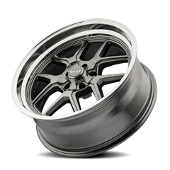 20x10 RIDLER 610 5x5 Offset (0) Center Bore (83.82) Style #610 | 610 - 2173G - Black Patch Performance - RIDL6102173G