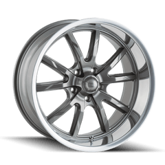 20x10 RIDLER 650 5x4.75 Offset (0) Center Bore (83.82) Style #650 | 650 - 2161G - Black Patch Performance - RIDL6502161G