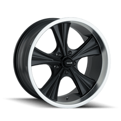 20x10 RIDLER 651 5x4.75 Offset (0) Center Bore (83.82) Style #651 | 651 - 2161MB - Black Patch Performance - RIDL6512161MB