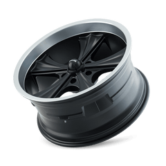 20x10 RIDLER 651 5x4.75 Offset (0) Center Bore (83.82) Style #651 | 651 - 2161MB - Black Patch Performance - RIDL6512161MB