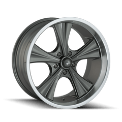 22x9.5 RIDLER 651 5x115 Offset (18) Center Bore (71.5) Style #651 | 651 - 22964G18 - Black Patch Performance - RIDL65122964G18