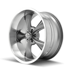 20x8.5 RIDLER 695 5x4.75 Offset (0) Center Bore (83.82) Style #695 | 695 - 2861G - Black Patch Performance - RIDL6952861G
