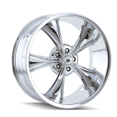 18x9.5 RIDLER 695 5x5 Offset (6) Center Bore (83.82) Style #695 | 695 - 8973C - Black Patch Performance - RIDL6958973C