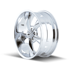 18x9.5 RIDLER 695 5x5 Offset (6) Center Bore (83.82) Style #695 | 695 - 8973C - Black Patch Performance - RIDL6958973C