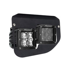 RIGID Industries 46734 RIGID 2020+ Ford SuperDuty D-Series Fog Light Kit - Black Patch Performance - RIGI46734