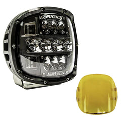 RIGID Adapt XP Extreme Powersports LED Light With 3 Lighting Zones And GPS Module, Kit Includes Amber Cover And Mounting Bracket,Single - Electrical, Lighting and Body from Black Patch Performance