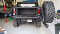 RDA Dakar Rear Bumpers - Black Patch Performance - ROAD12008B