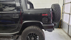 RDA Dakar Rear Bumpers - Black Patch Performance - ROAD12008B