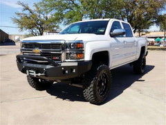 14 - 15 Chevrolet Silverado 1500 Bumper - Front - Black Patch Performance - ROAD314R4B