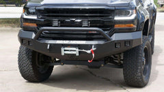 16 - 18 Chevrolet Silverado 1500 Bumper - Front - Black Patch Performance - ROAD316R4B
