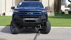 19 - 21 Chevrolet Silverado 1500 Bumper - Front - Black Patch Performance - ROAD3191F3BNW