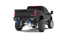Chevrolet, GMC Bumper - Rear - Black Patch Performance - ROAD3202DRB0P2MRBH