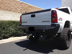 Chevrolet, GMC Bumper - Rear - Black Patch Performance - ROAD34200B