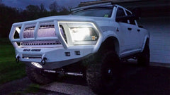 Dodge, Ram Bumper - Front - Black Patch Performance - ROAD408R2BNW