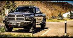 02 - 05 Dodge Ram 1500 Bumper - Front - Black Patch Performance - ROAD44030B