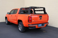17 - 22 Chevrolet Colorado (Bed Length: 61.7Inch) Truck Bed Rack - Black Patch Performance - ROAD510BRS52BOVLD