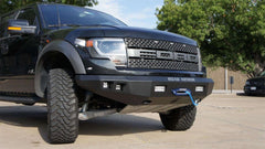 10 - 14 Ford F - 150 SVT Raptor Bumper - Front - Black Patch Performance - ROAD614R0BNW