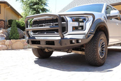 17 - 22 Ford F - 150 Raptor Bumper - Front - Black Patch Performance - ROAD6171F5BNW