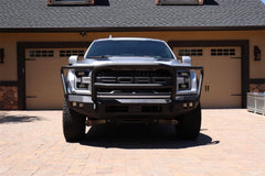 17 - 22 Ford F - 150 Raptor Bumper - Front - Black Patch Performance - ROAD6171F5BNW