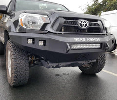 12 - 15 Toyota Tacoma Bumper - Front - Black Patch Performance - ROAD905R0BNW