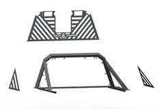 Dodge, Ram Truck Cab Protector / Headache Rack - Black Patch Performance - ROADHR409BB