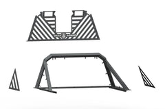 15 - 23 Ford F - 150 Truck Cab Protector / Headache Rack - Black Patch Performance - ROADHR615BB