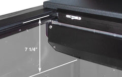 Chevrolet, GMC (Bed Length: 68.4, 69.2Inch) Tonneau Cover - Black Patch Performance - ROLLLG270M