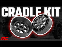 Rough Country Air Spring Cradle Kit - 10019 - Black Patch Performance - ROUG10019
