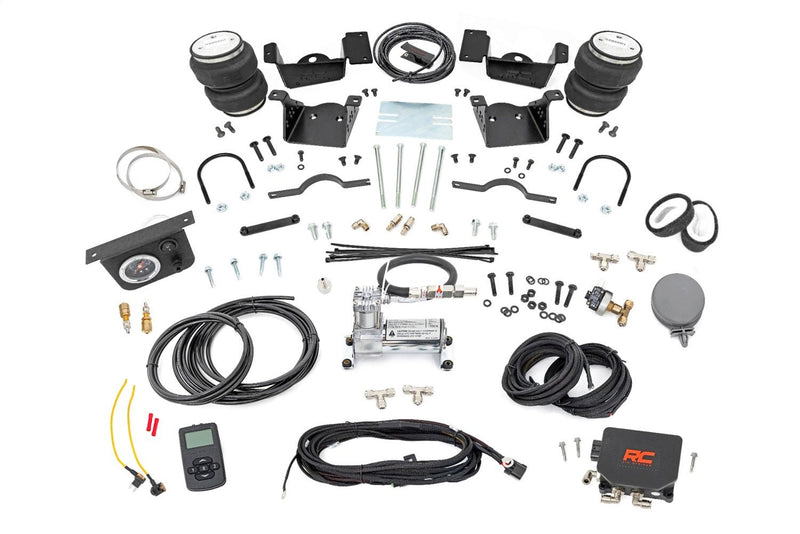 Rough Country Air Spring Kit - 10034WC - Black Patch Performance - ROUG10034WC