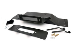 Rough Country Hidden Winch Mounting Plate - 1010 - Black Patch Performance - ROUG1010