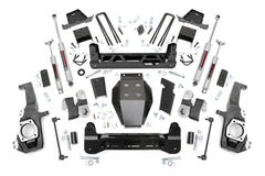 Rough Country 7 in Suspension Lift Kit - 10130A - Black Patch Performance - ROUG10130A