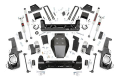 Rough Country 7 in Suspension Lift Kit w/Shocks - 10140 - Black Patch Performance - ROUG10140