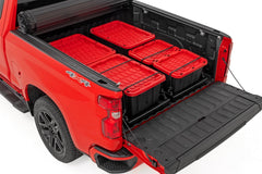 Slide-Out Truck Bed Cargo Tray | Easy Tailgate Access | Universal Fitment - Black Patch Performance - ROUG10209
