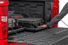 Slide-Out Truck Bed Cargo Tray | Easy Tailgate Access | Universal Fitment - Black Patch Performance - ROUG10209