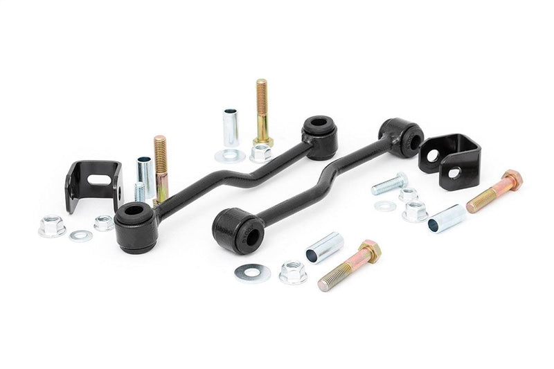 Rough Country Sway Bar Links - 1028 - Black Patch Performance - ROUG1028