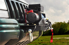 Rough Country Winch Mounting Plate - 1049 - Black Patch Performance - ROUG1049