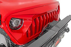 Rough Country Grille - 10496 - Black Patch Performance - ROUG10496