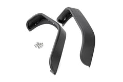 Rough Country Tubular Fender Flares - 10532 - Black Patch Performance - ROUG10532